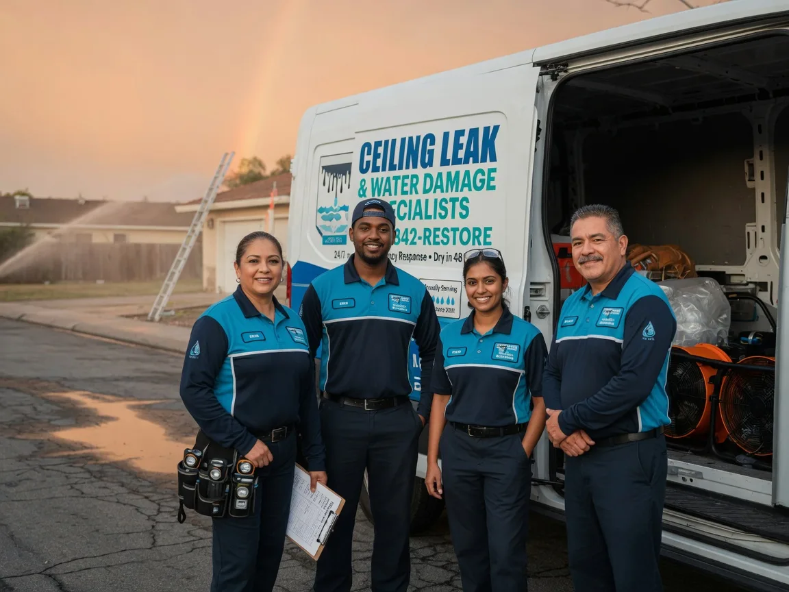 Ceiling Leak Cleanup company in South Sterling, PA