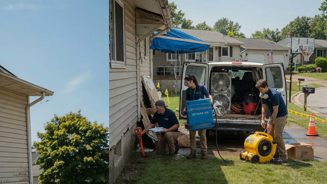 Ceiling Leak Cleanup in South Sterling, PA near me