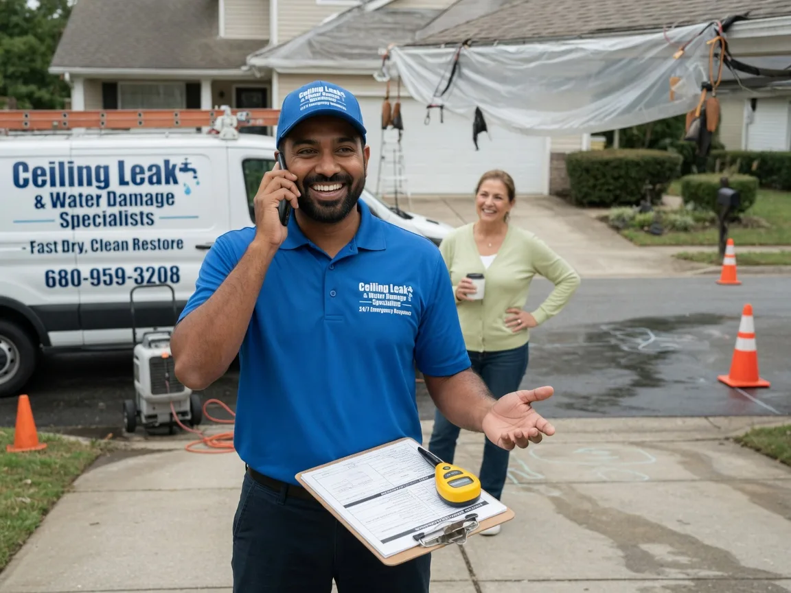 Ceiling Leak Cleanup South Sterling, PA FAQs